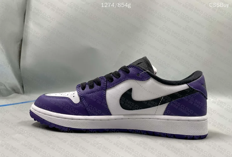 Air Jordan 1 Low Golf Court Purple 4