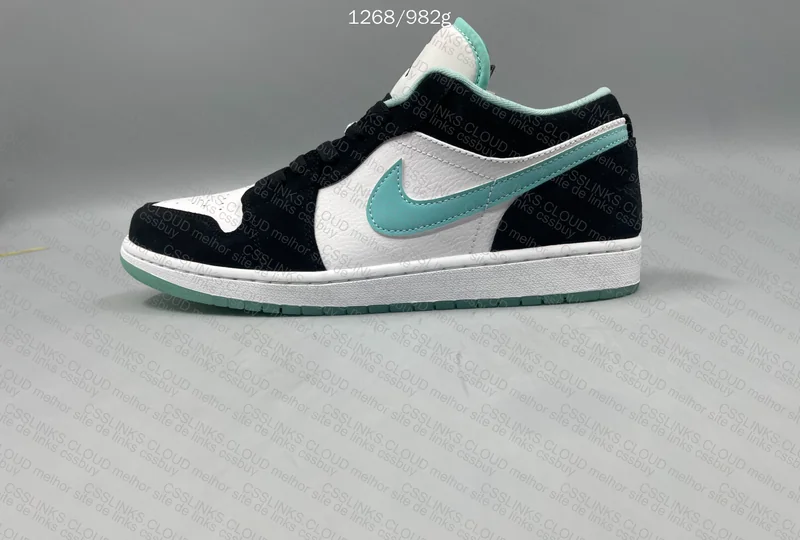 Air Jordan 1 Low - Green Island 4