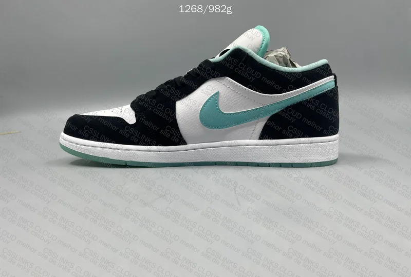 Air Jordan 1 Low - Green Island 6