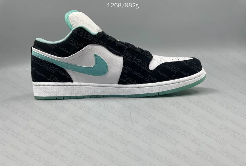 Air Jordan 1 Low - Green Island 7