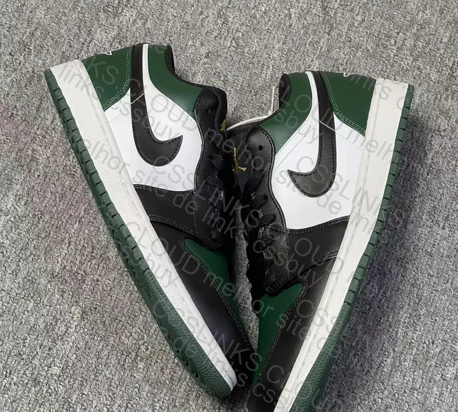 Air Jordan 1 Low "Green Toe"