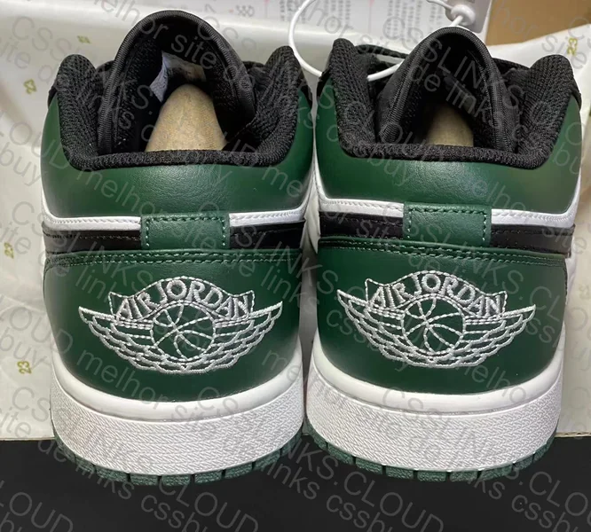 Air Jordan 1 Low "Green Toe" 5