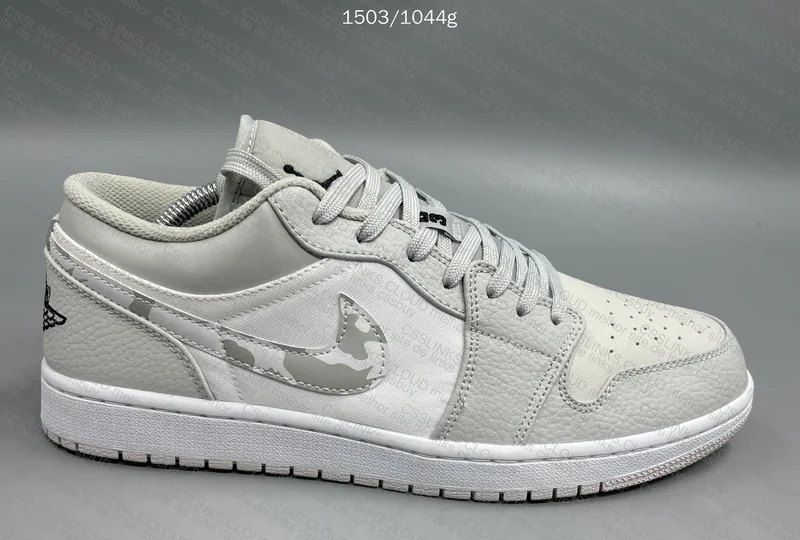 Air Jordan 1 Low Grey Camo 3