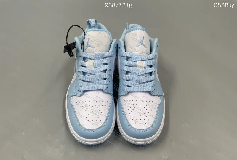 Air Jordan 1 Low Ice Blue Aluminum 3