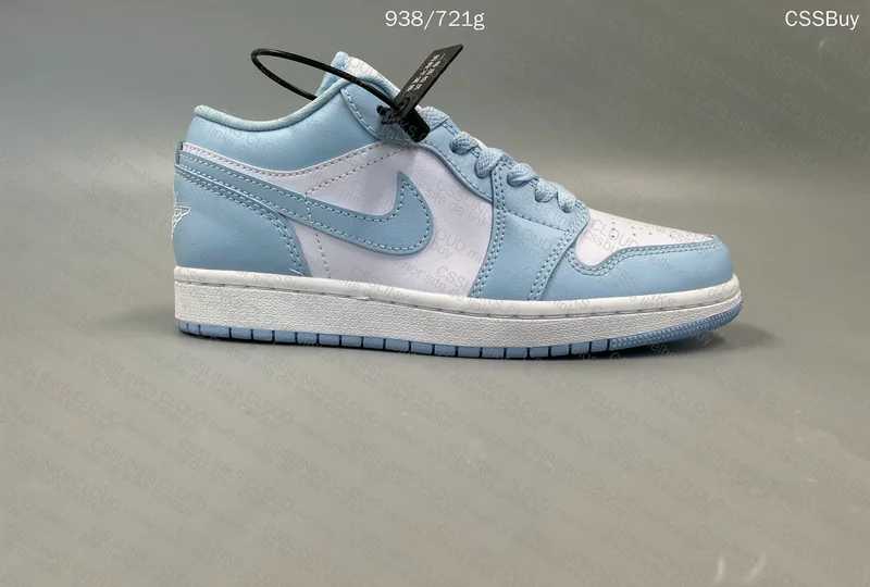 Air Jordan 1 Low Ice Blue Aluminum 6