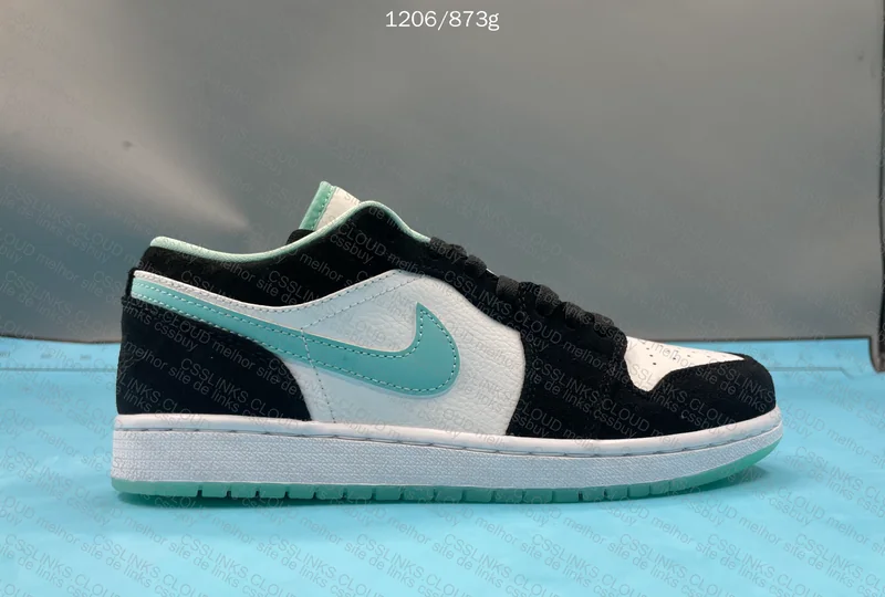 Air Jordan 1 Low - Island Green 8
