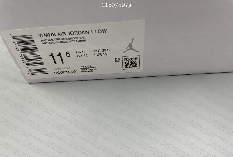 Air Jordan 1 Low Jade Smoke 4