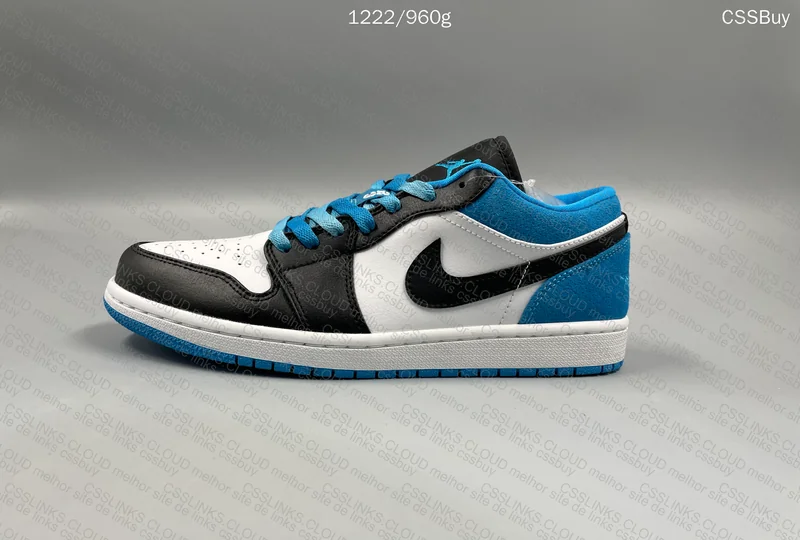 Air Jordan 1 Low Laser Blue 4