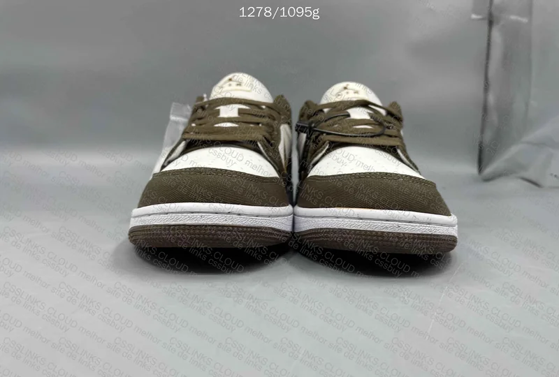 Air Jordan 1 Low Light Olive 5