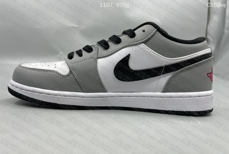 Air Jordan 1 Low 'Light Smoke Grey' 5
