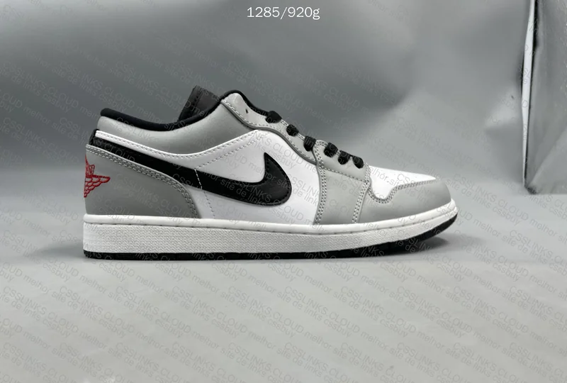 Air Jordan 1 Low Light Smoke Grey 5