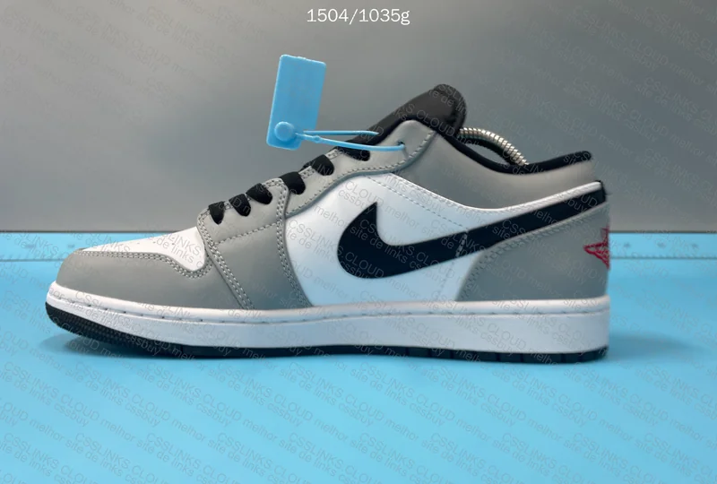 Air Jordan 1 Low Light Smoke Grey 5