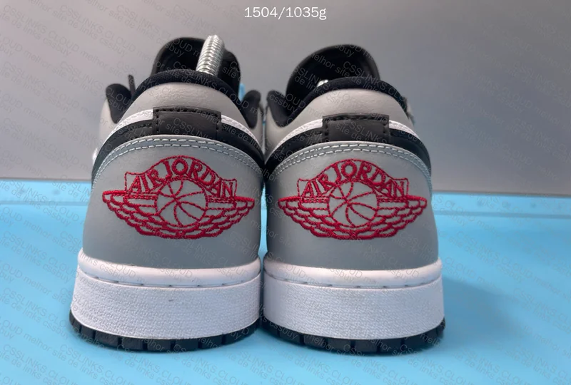 Air Jordan 1 Low Light Smoke Grey 8