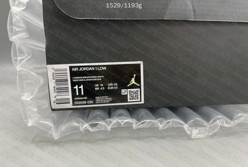 Air Jordan 1 Low Light Smoke Grey DT Batch 8