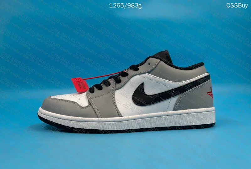 Air Jordan 1 Low Light Smoke Grey (TA GL?) 2