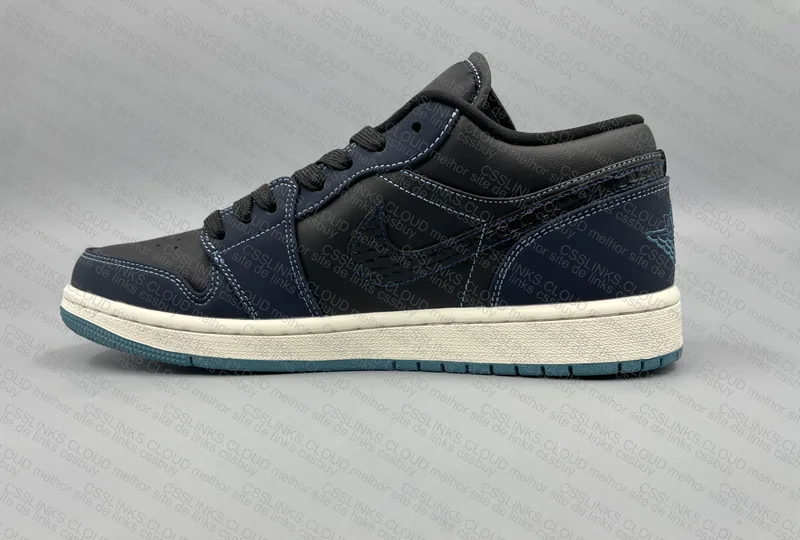 Air Jordan 1 Low 'Midnight Navy' 4