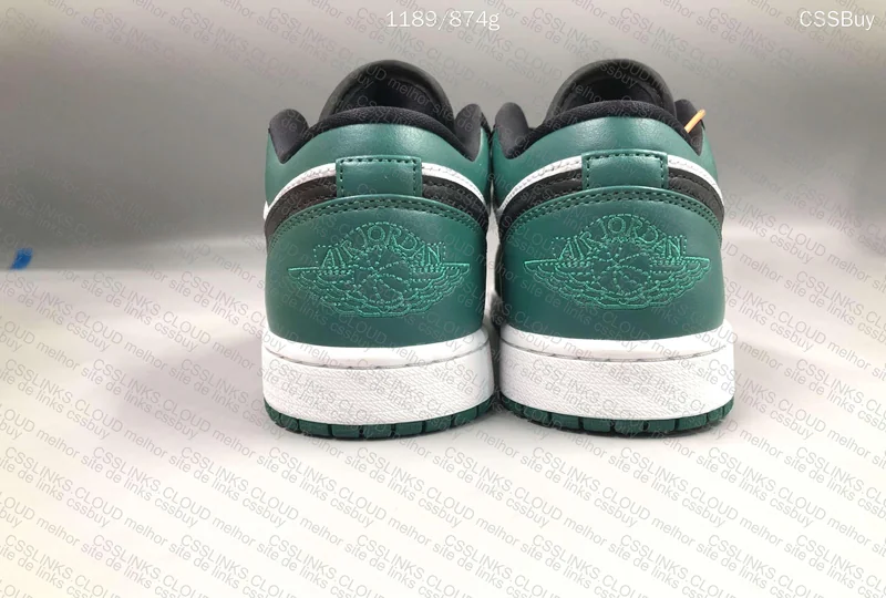 Air Jordan 1 Low Mystic Green 3