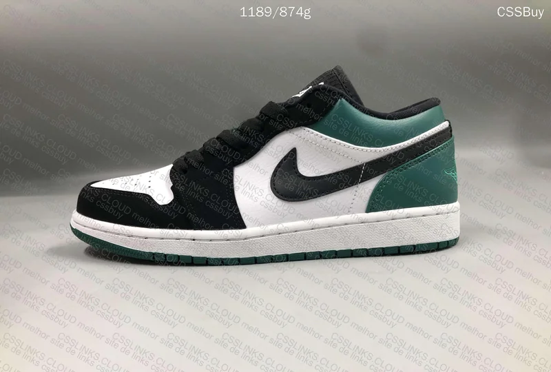 Air Jordan 1 Low Mystic Green 4