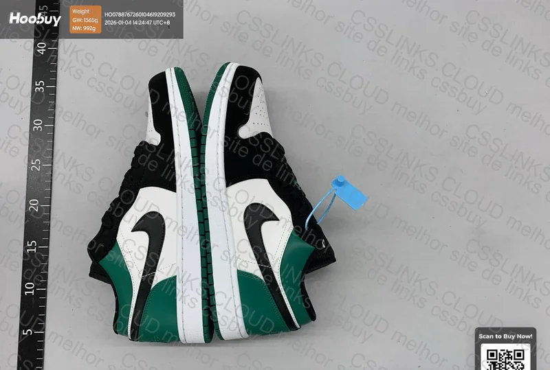 Air Jordan 1 Low Mystic Green 3