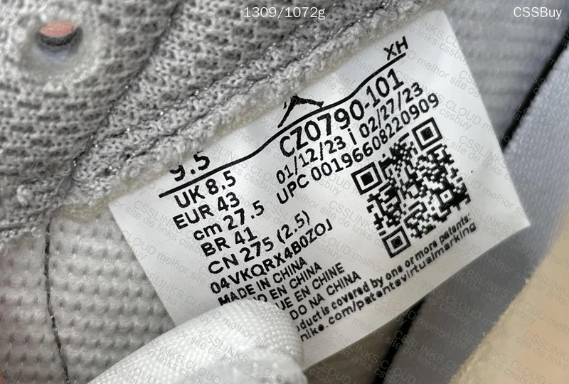 Air Jordan 1 Low OG 'Atmosphere Grey' 8