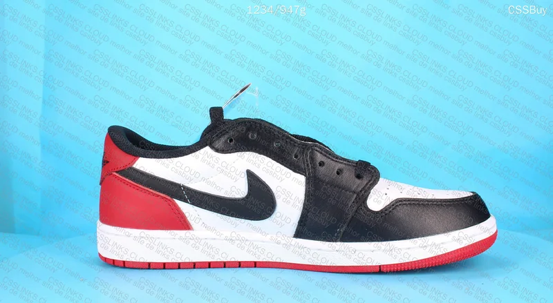 Air Jordan 1 Low OG Black Toe 2