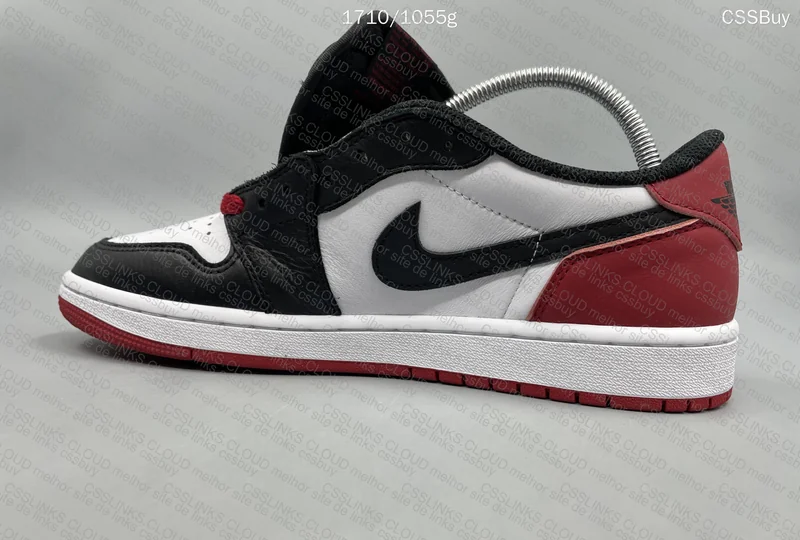 Air Jordan 1 Low OG Bred Toe 119y (GL?) 4