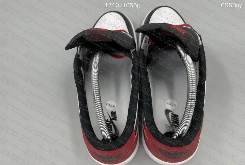 Air Jordan 1 Low OG Bred Toe 119y (GL?) 8