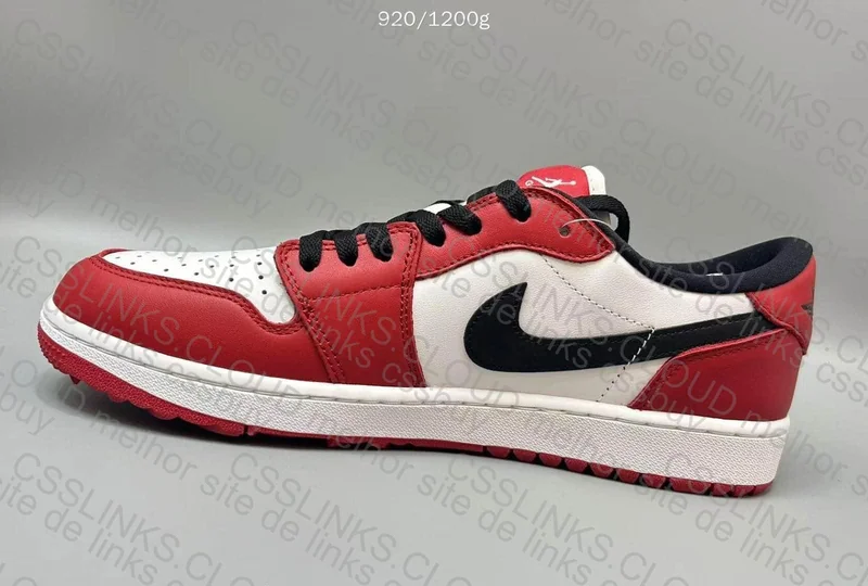 Air Jordan 1 Low OG Golf Red 3