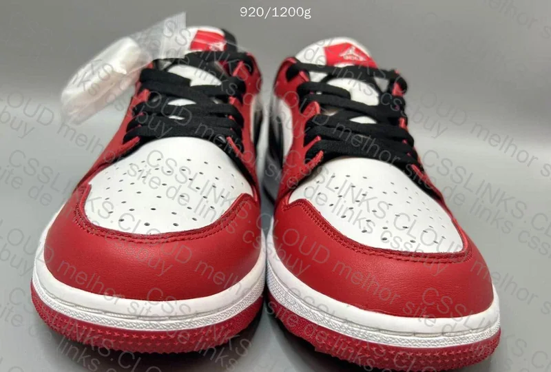 Air Jordan 1 Low OG Golf Red 4