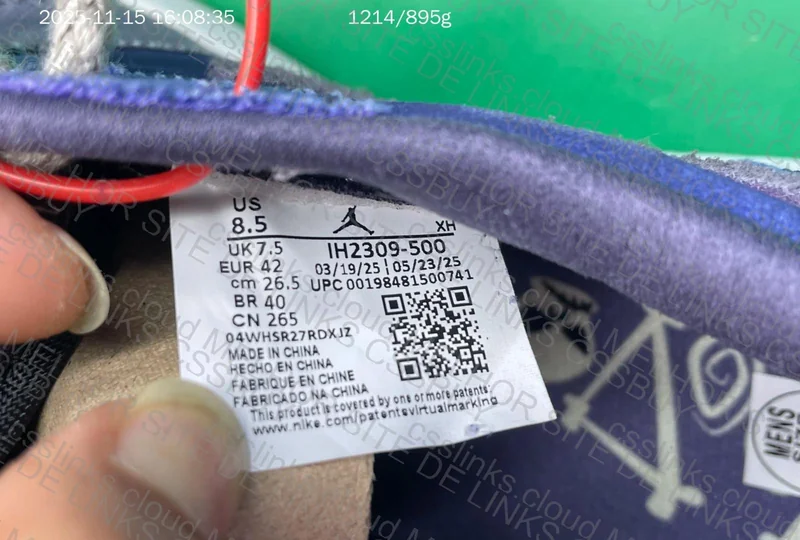 Air Jordan 1 Low OG Voodoo 3