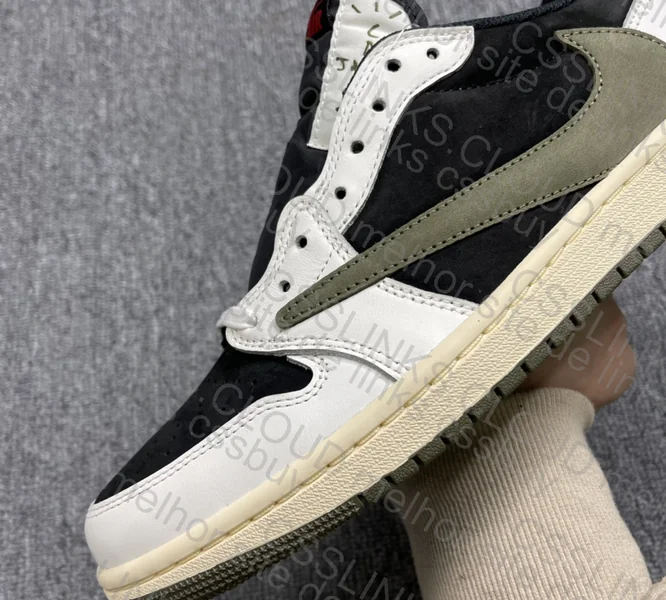 Air Jordan 1 Low Olive 3