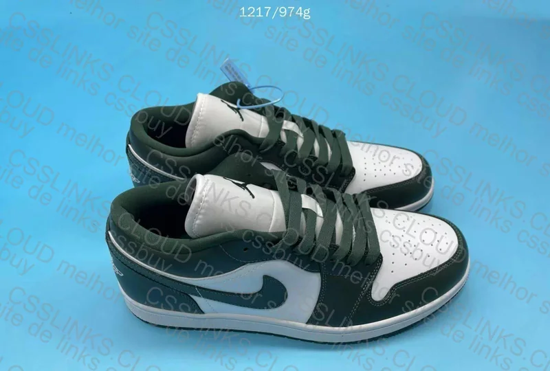 Air Jordan 1 Low Olive Green 4