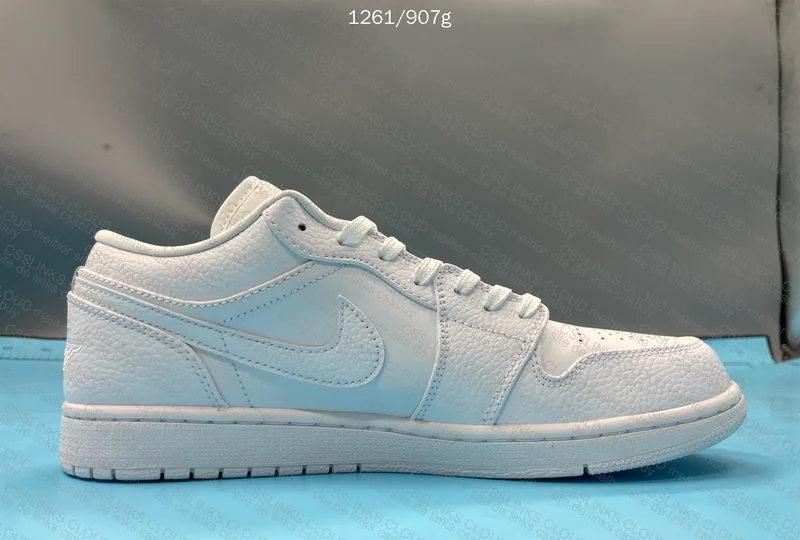 Air Jordan 1 Low Pure White 2