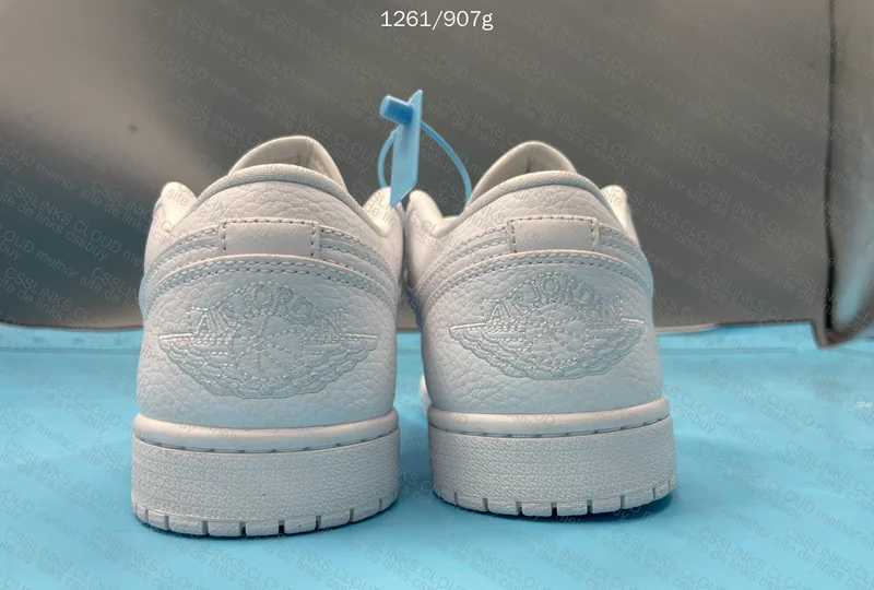 Air Jordan 1 Low Pure White 3
