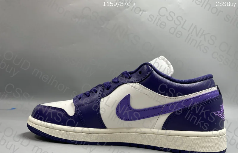 Air Jordan 1 Low Purple 2