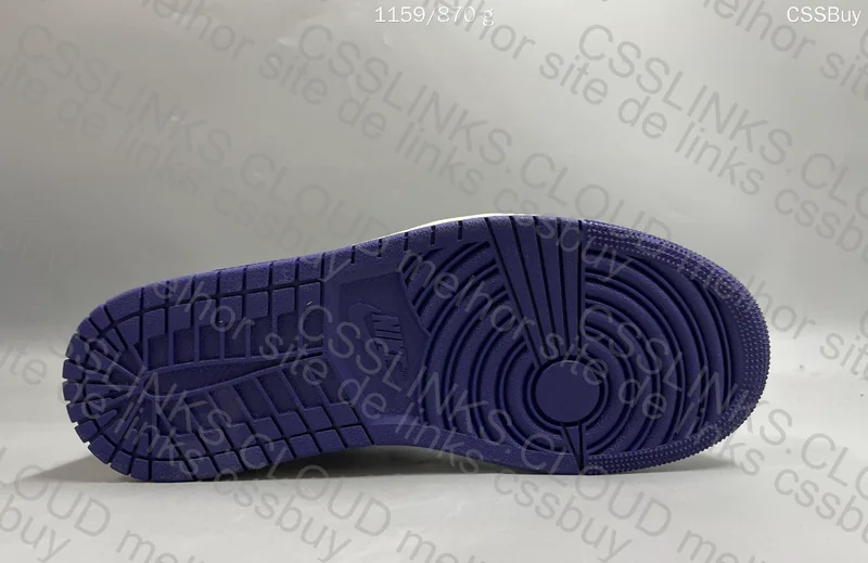 Air Jordan 1 Low Purple 3