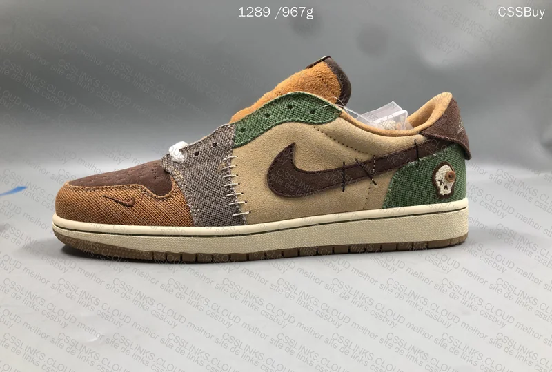 Air Jordan 1 Low Retro OG Voodoo 4