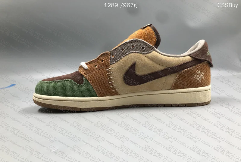 Air Jordan 1 Low Retro OG Voodoo 6