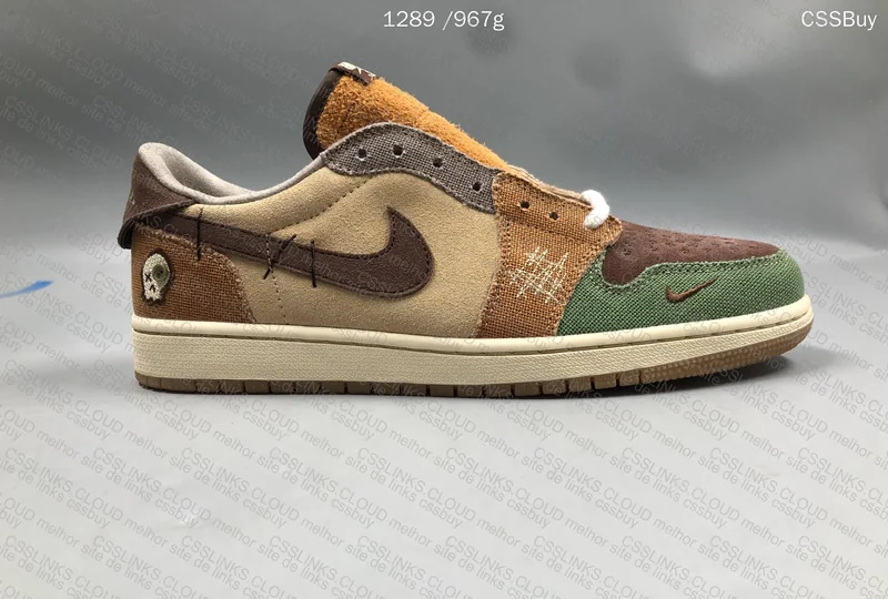 Air Jordan 1 Low Retro OG Voodoo 8