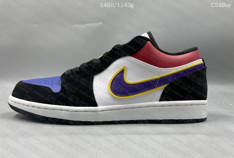 Air Jordan 1 Low 'Rivals' or 'Lakers Top 3'