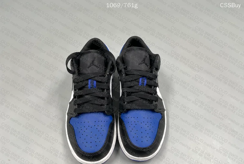 Air Jordan 1 Low Royal Toe 9