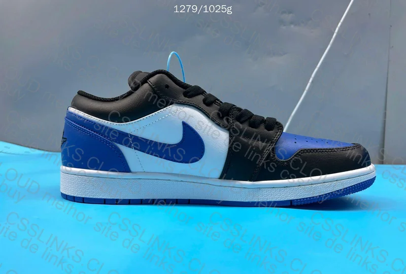 Air Jordan 1 Low Royal Toe Blue OVO 3
