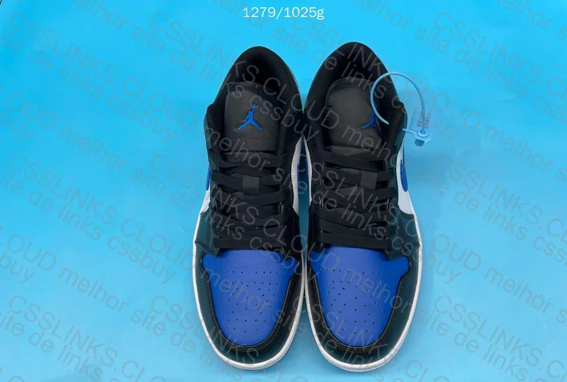 Air Jordan 1 Low Royal Toe Blue OVO 4