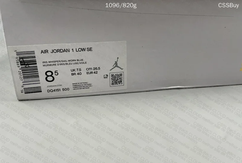 Air Jordan 1 Low Sail Canvas 11