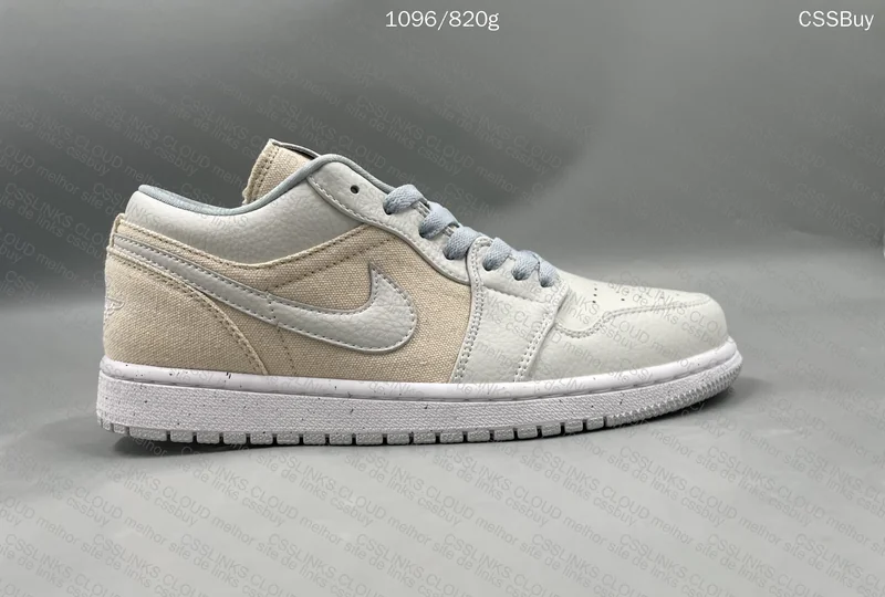 Air Jordan 1 Low Sail Canvas 9