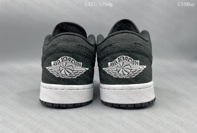 Air Jordan 1 Low SE Black Elephant 3