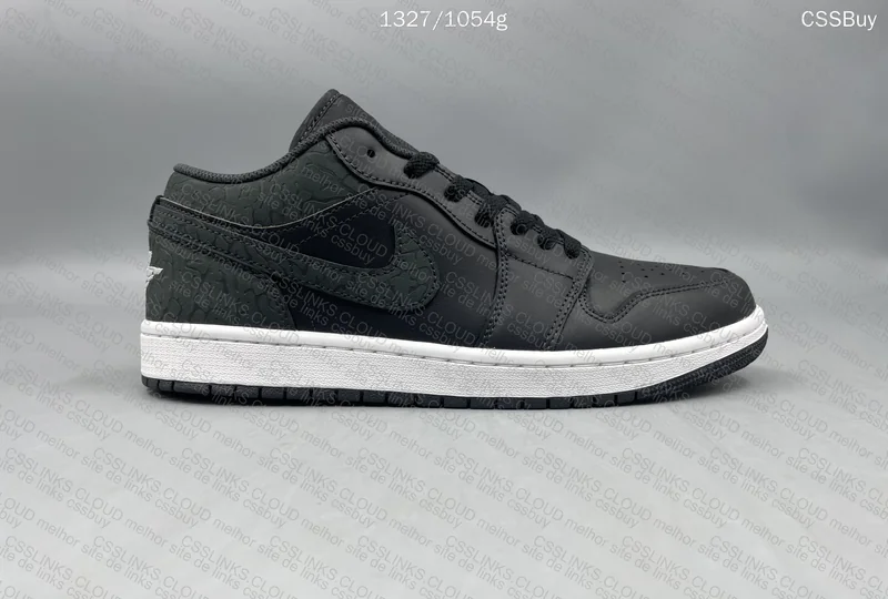 Air Jordan 1 Low SE Black Elephant 4