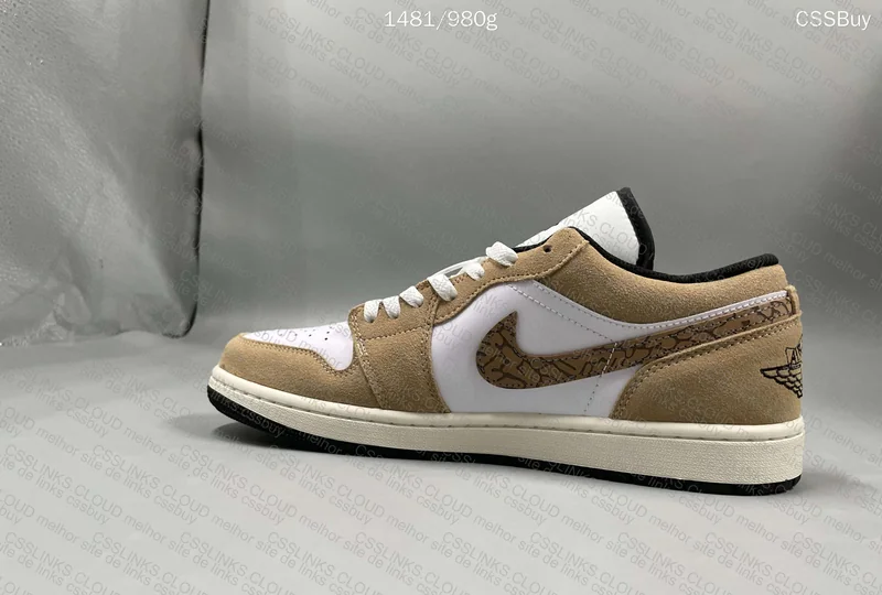 Air Jordan 1 Low SE Brown Elephant 4
