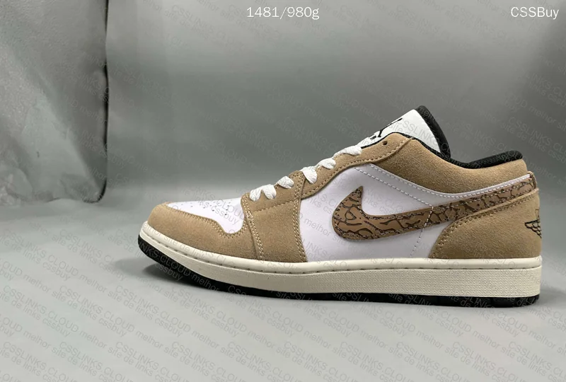 Air Jordan 1 Low SE Brown Elephant 6