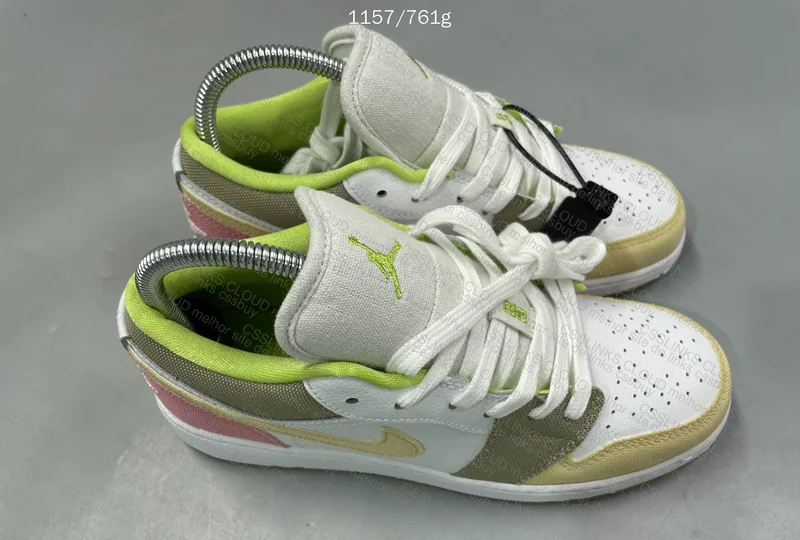 Air Jordan 1 Low SE Flowerchild GS Pastel 6
